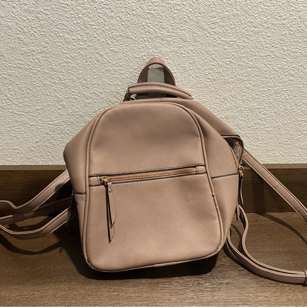 Elegant Tan Women's Backpack